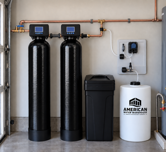 Iron and Sulfur Removal System + Softener